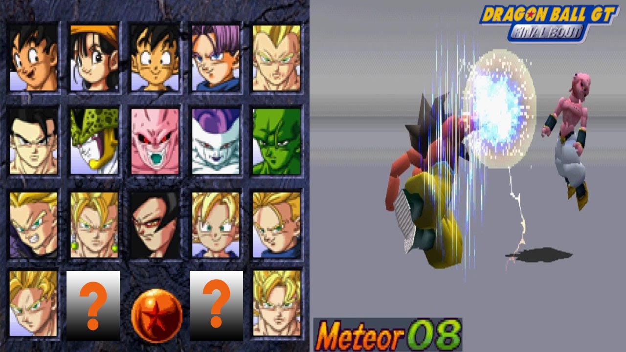 Kode Cheat & Kumpulan Jurus Dragon Ball GT Final Bout PS1 Lengkap !