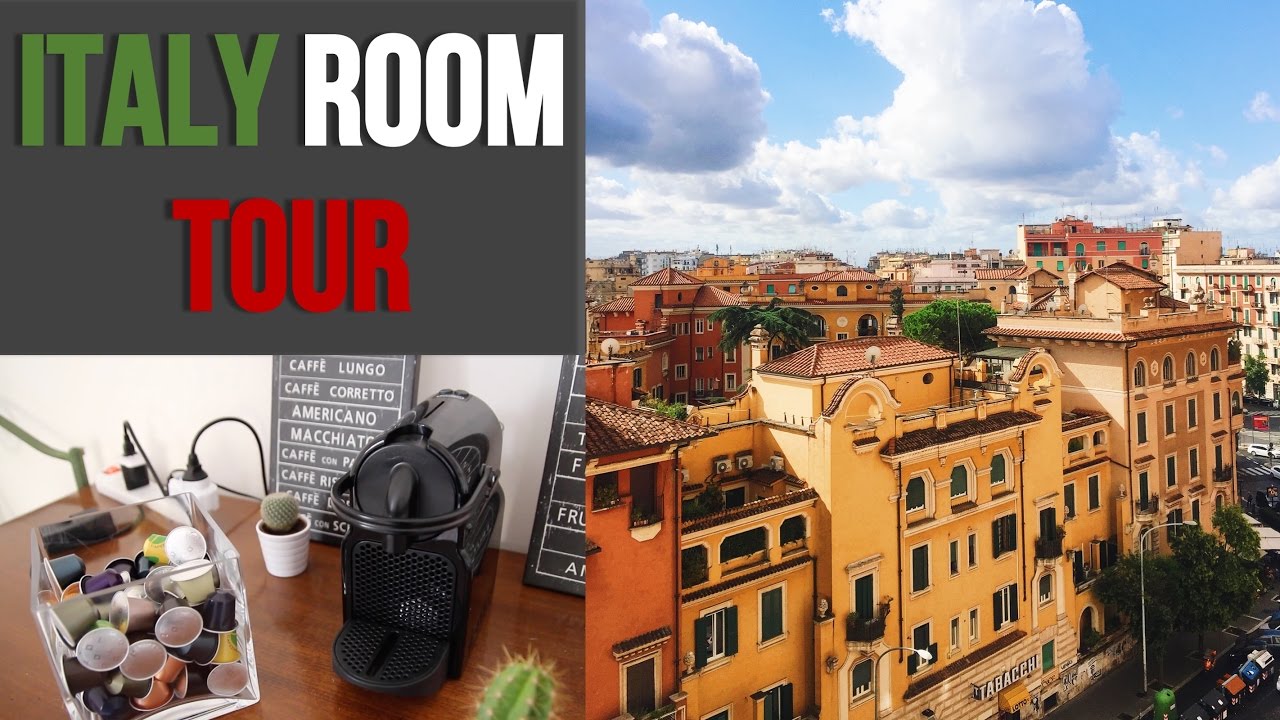 ITALY ROOM TOUR! | MY HOME IN ROME