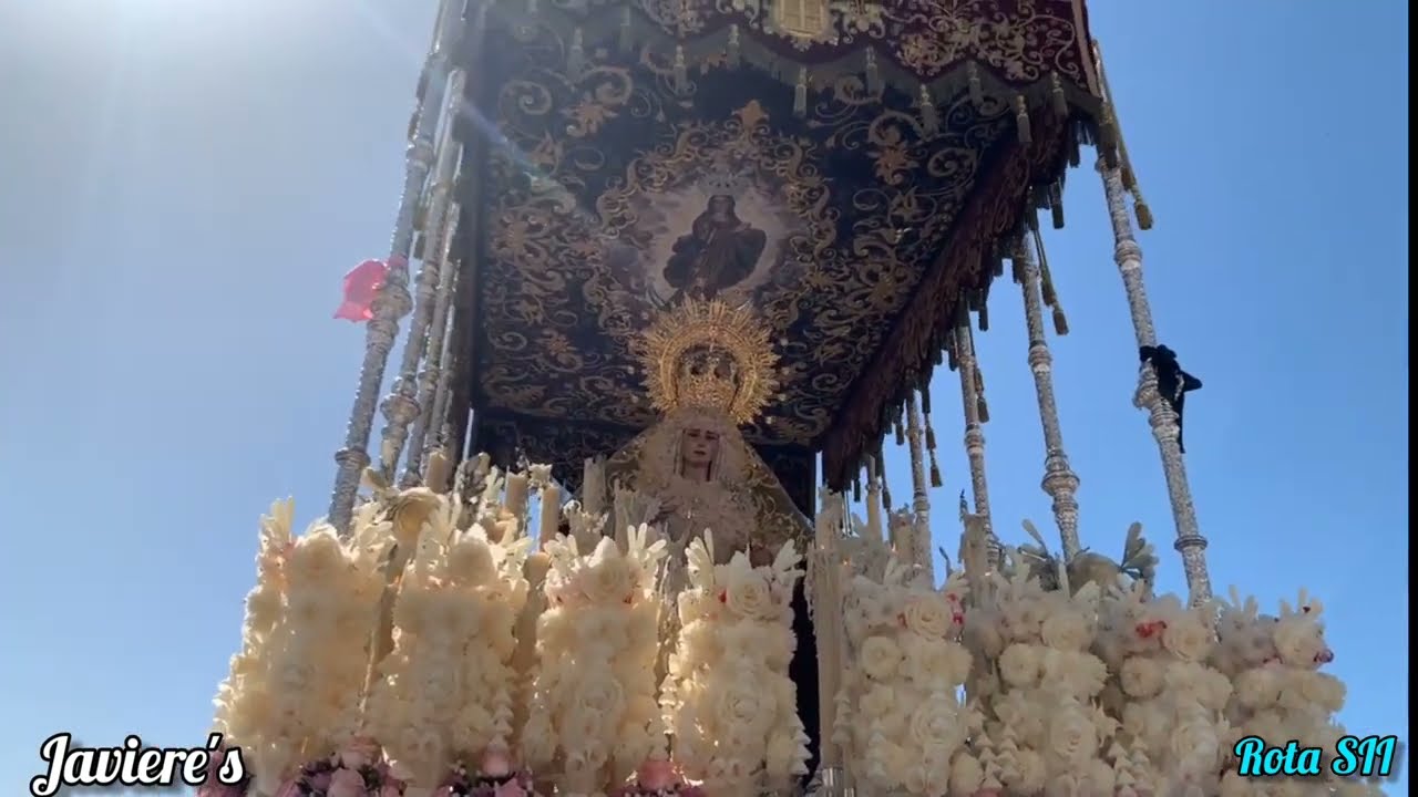 🎼Esperanza de Triana coronada . B.M.Nazareno de Rota. Amargura de Rota ,levanta dedicada a la banda.