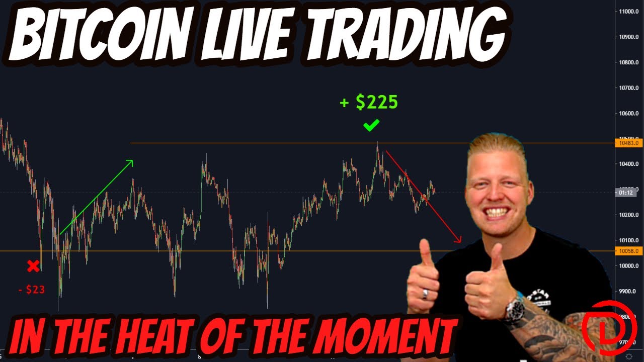 Bitcoin Live Traden | In the heat of the moment!