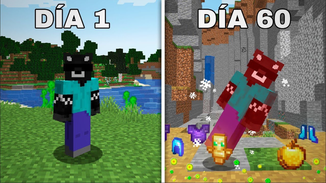 Sobreviví los 60 días MAS DIFICILES de MINECRAFT