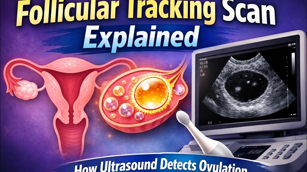 Follicular Tracking Scan Explained. How Ultrasound Detects Ovulation. #folliculartracking #ovulation
