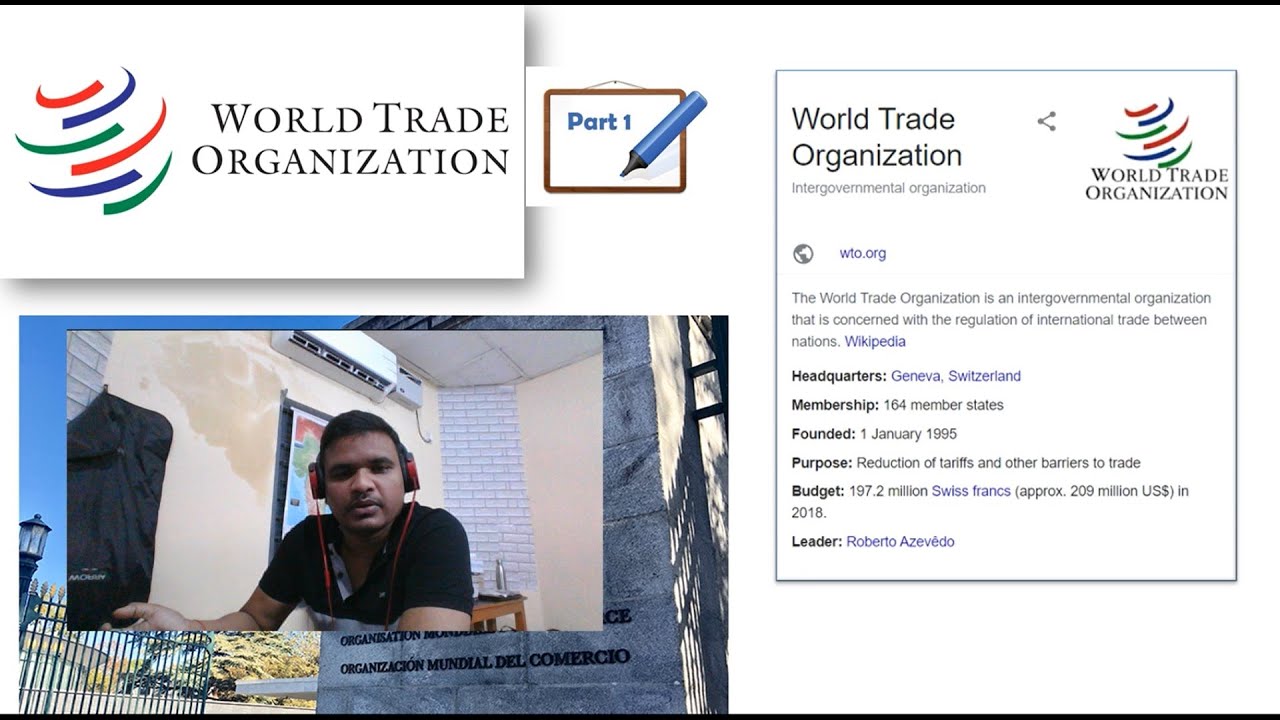 Day 16 World Trade organisation Part 1( Economic ad Social Issues ) by CIVIL SERVICE CORNER