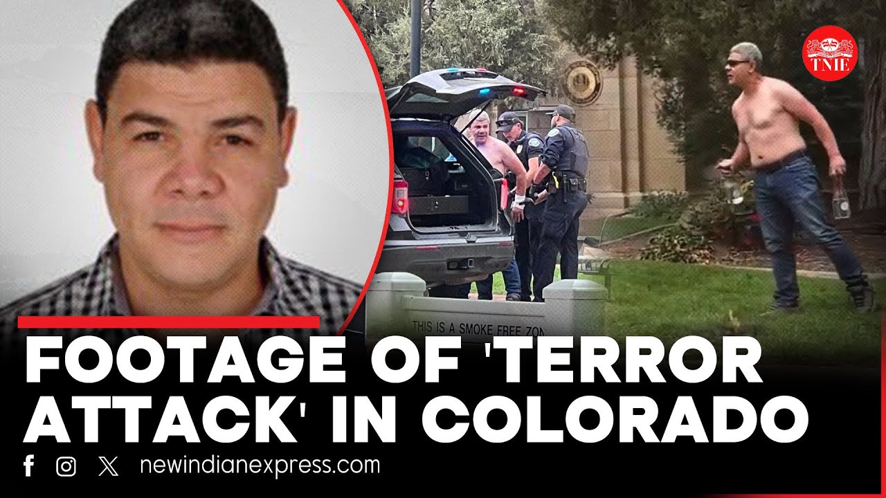 Six people injured in petrol bomb attack on pro-Israel protest in Colorado