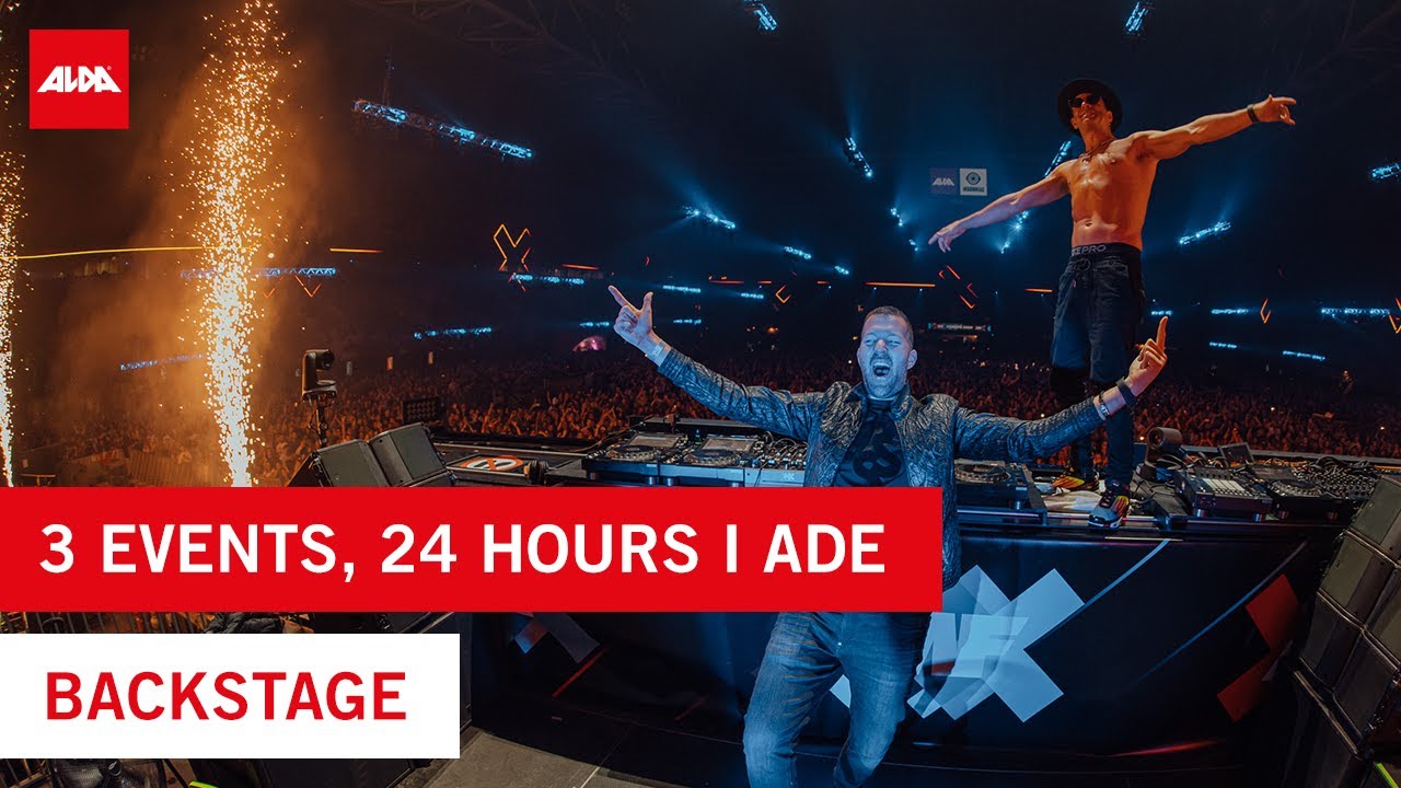 Backstage @ ADE 2022 | 3 events in 24 hours | AMF & Secret Project Festival