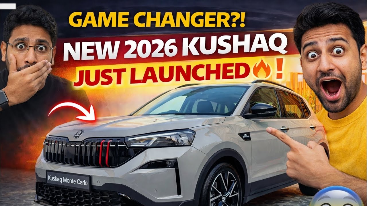 5 साल इंतजार किया इस 🤯 German शेरनी का। Skoda kushaq 2026 1.0 Tsi is finally here ❤️
