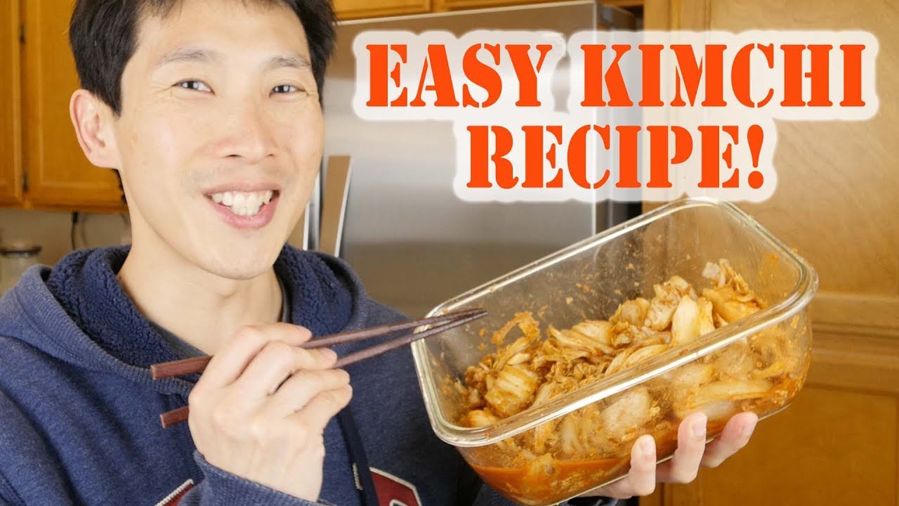 Easy Kimchi Recipe with Only 6 Ingredients
