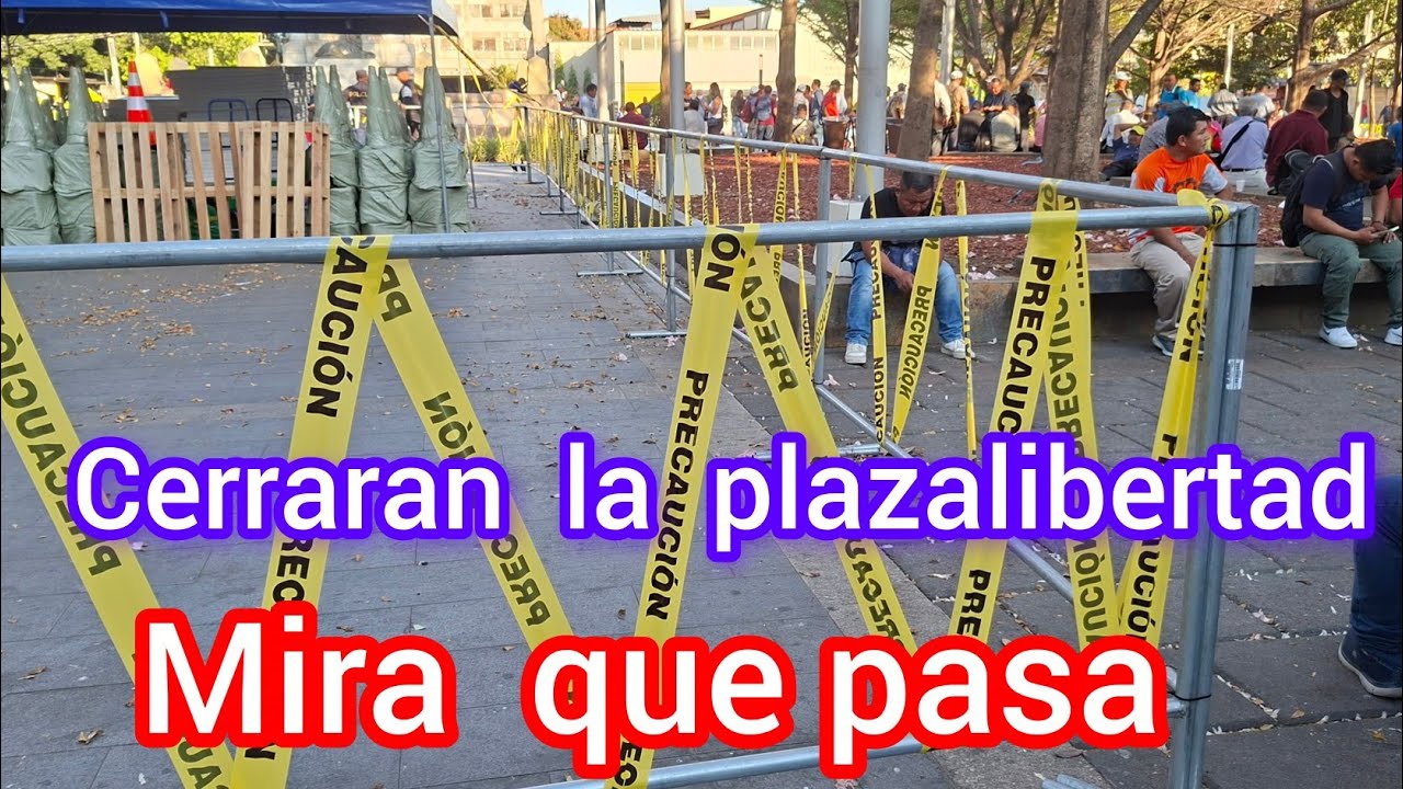 Van a cerrar La plazalibertad💣😱🤬