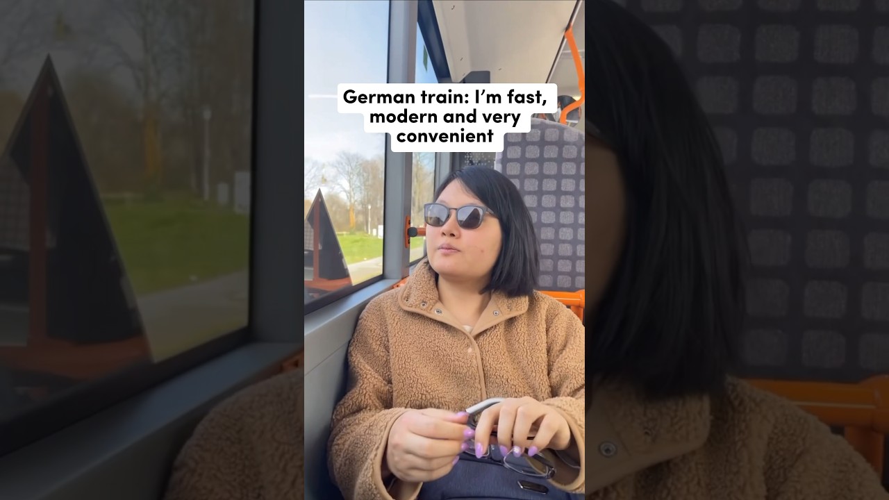 German train vs Vietnamese sleepertrain