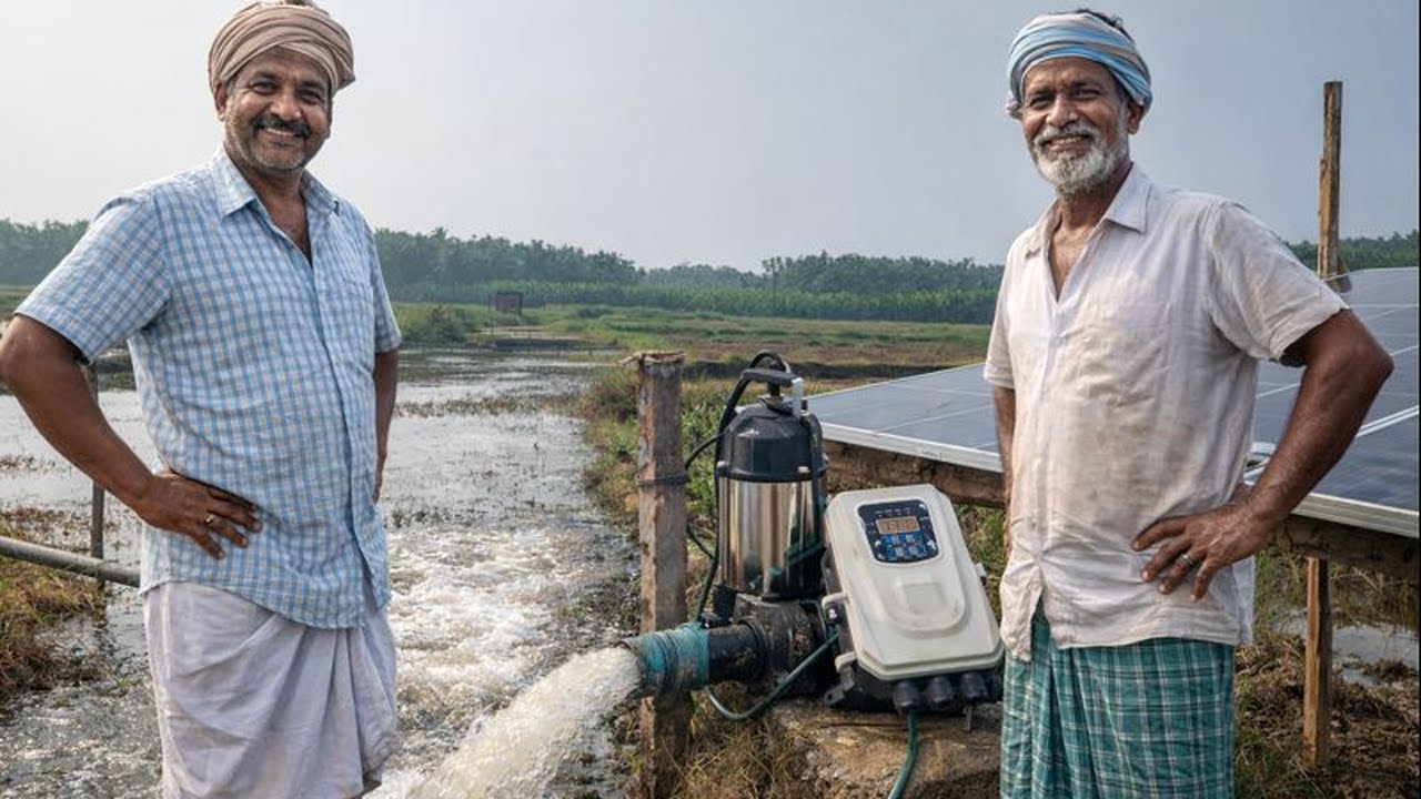 Rips Technology®  BLDC Solar Water Pump |MODEL OWCE-114-900-11-23- 3 |PMSM OPENWELL| INSTALLED VIDEO