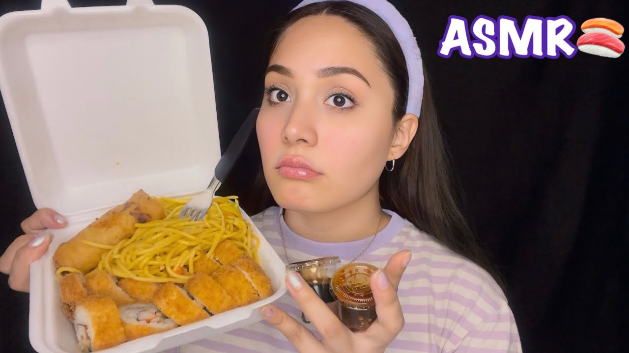 ASMR COMIENDO SUSHI 🍣