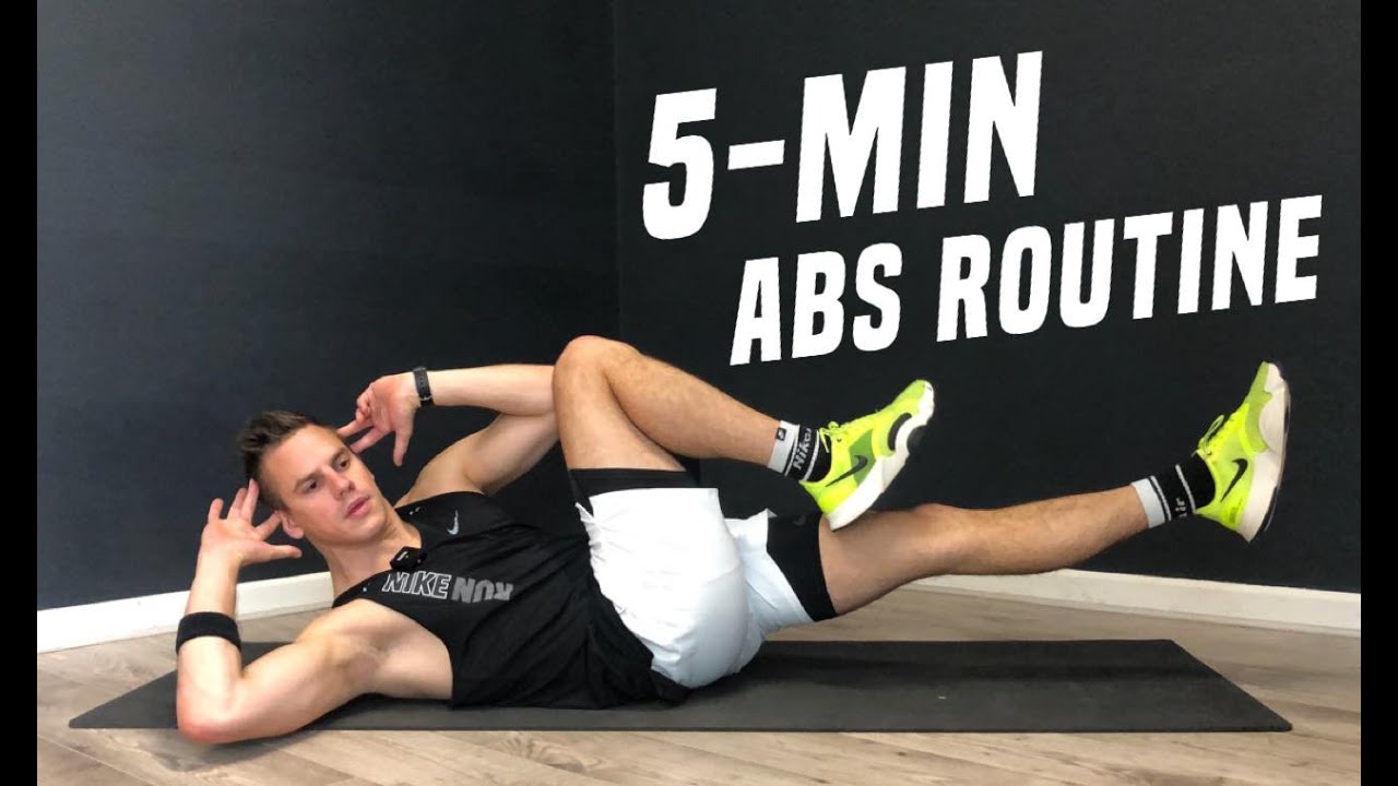 5-Min Abs Routine: Fitness For Cricket