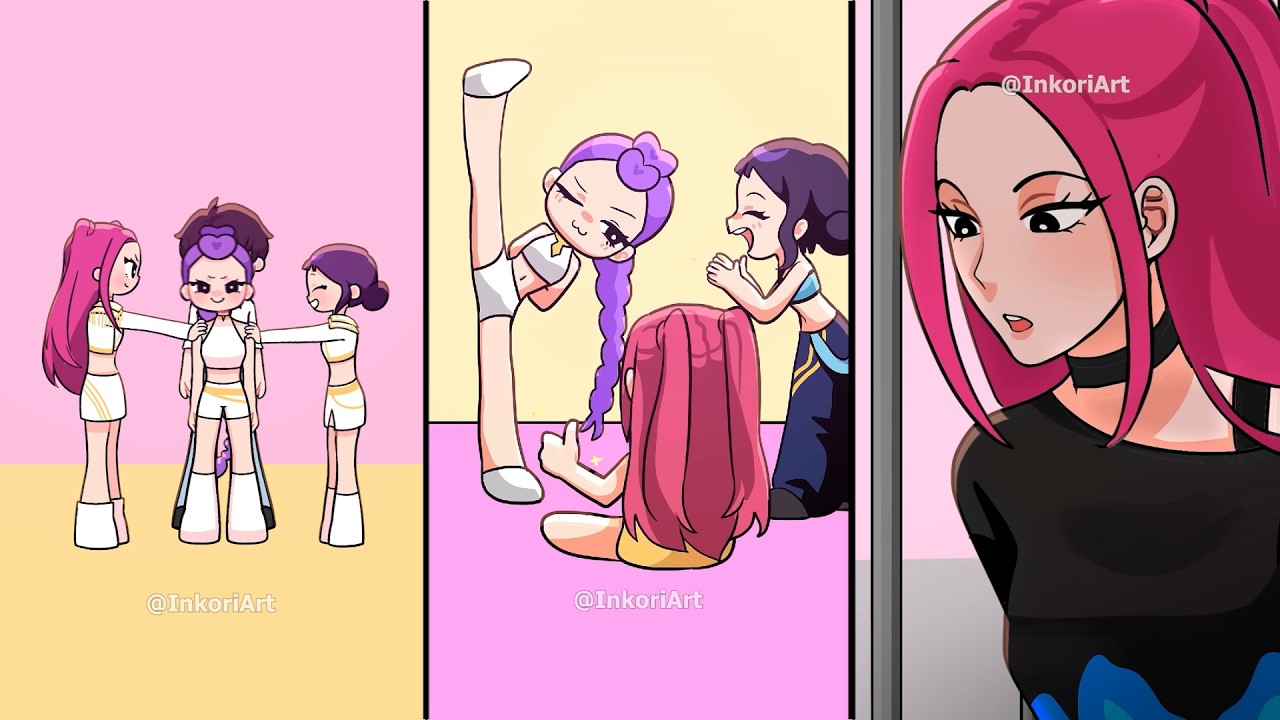 Jinu and Rumi Compilation – Rumi Military dance | Demon Slayer Kpop