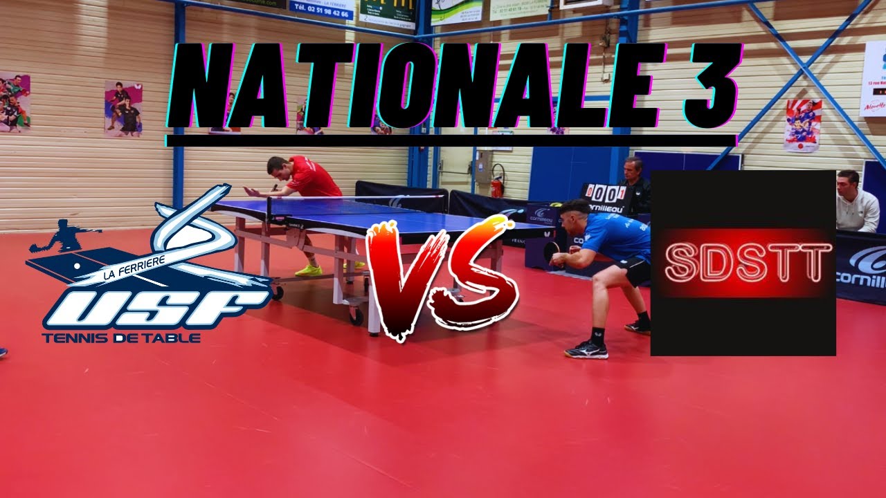 NATIONALE 3 | FERRIERE VENDEE TENNIS DE TABLE vs SAINT DIVY SPORT TT | HIGHLIGHTS | Tennis de Table
