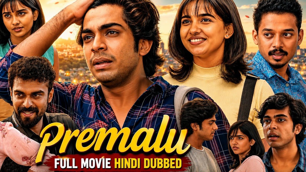 Premalu (2024) full movie hindi dubbed ll  mamitha baiju ll Naslen k gafur 