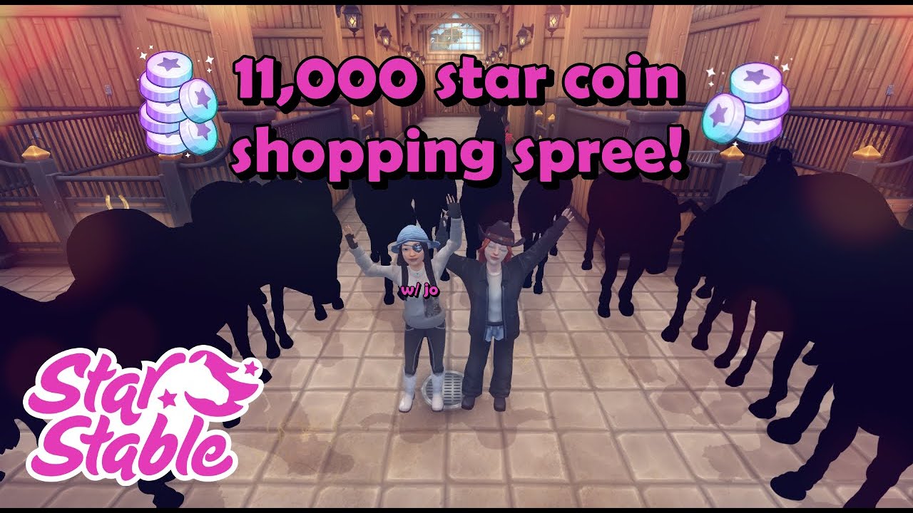 10,000+ star coin shopping spree! buying 13 horses (w/ jo) | Grace Ashflight