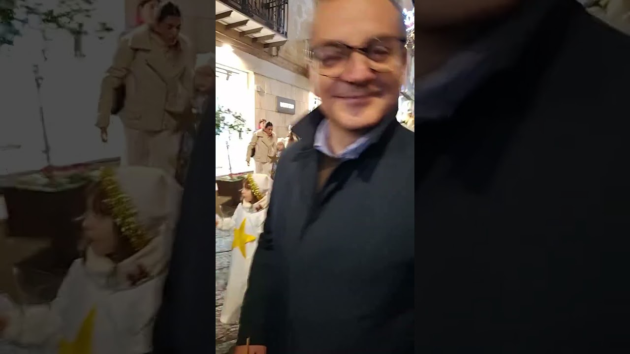 L'arrivo dei Re Magi  a Cefalù