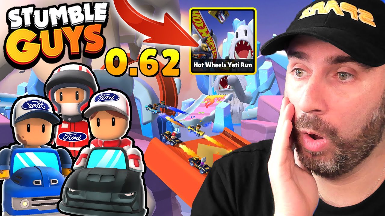 ECCO LA NUOVA MAPPA HOT WHEELS YETI RUN su STUMBLE GUYS!