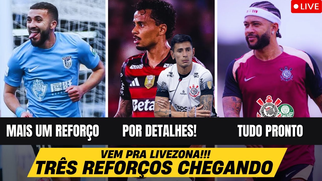 ALLAN, LABYAD E ANGILERI NOVOS REFORÇOS DO CORINTHIANS | PRIMEIRO DERBY NO ANO VALE CLASSIFICAÇÃO!