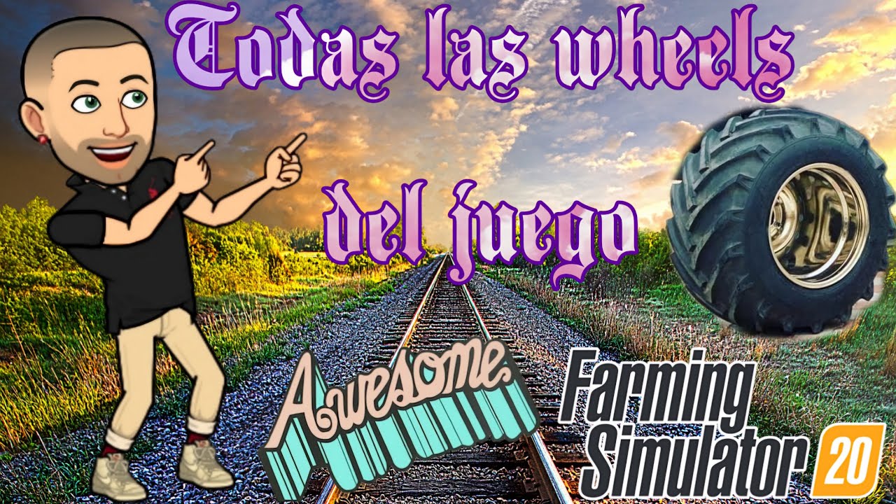 Pack de wheels para farming simulator 20