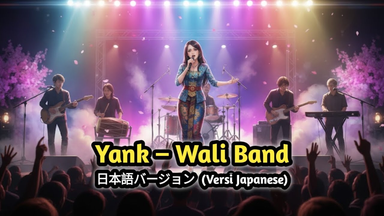 Yank - Wali Band | 日本語バージョン (Versi Japanese) #waliband #wali   #yank #coverjepang