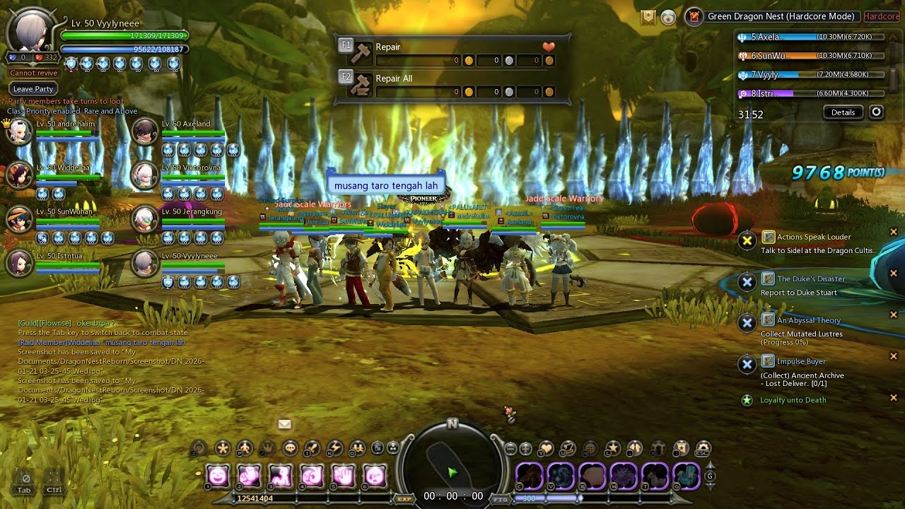 (LIVE) Dragon Nest Classic - Green Dragon Nest  .