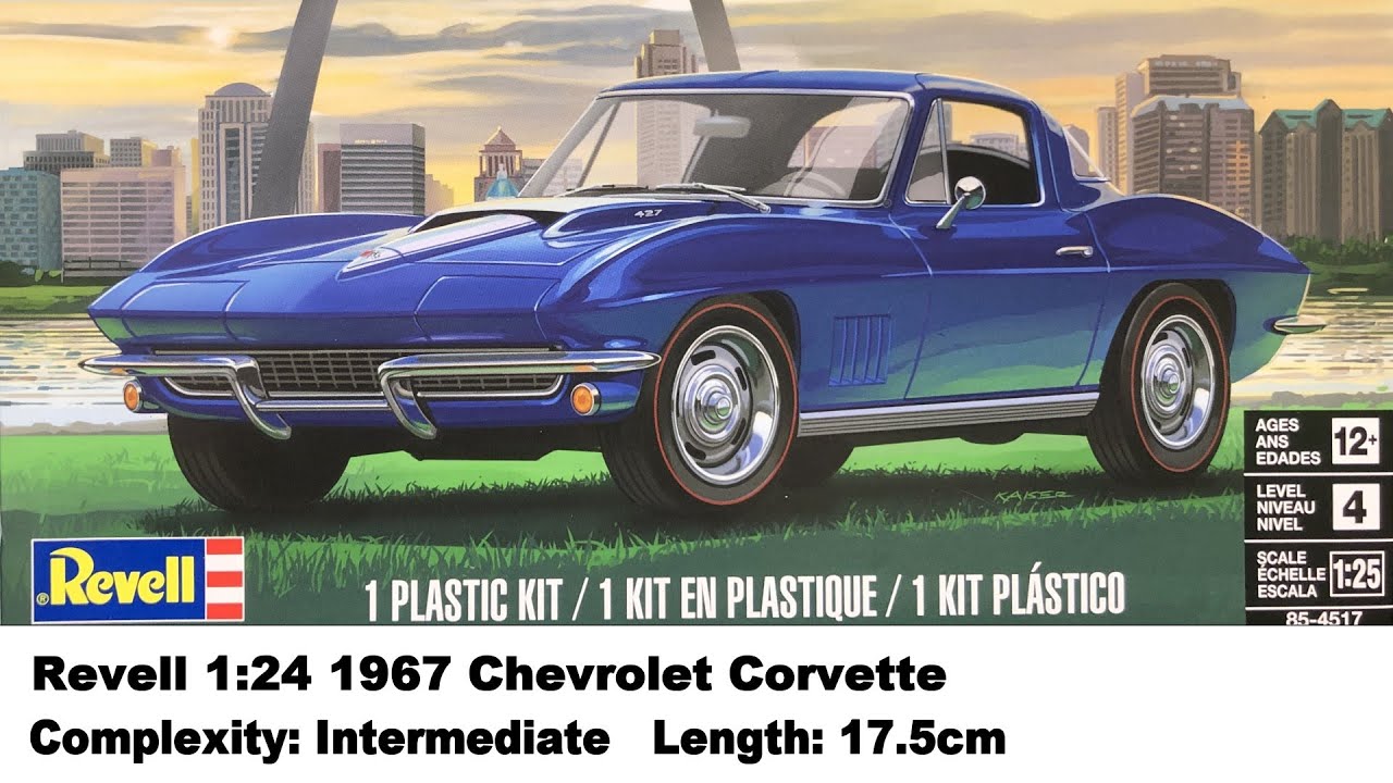 Revell 1:25 1967 Chevy Corvette Kit Review