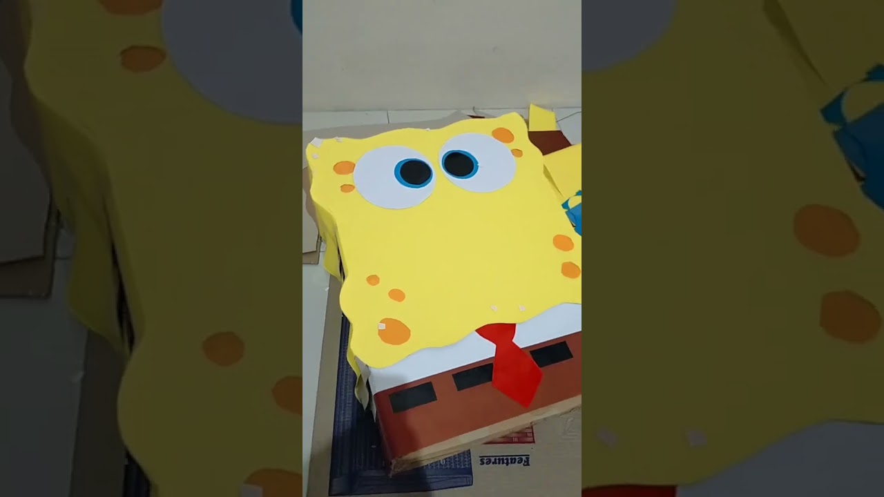 DIY SPONGEBOB at home