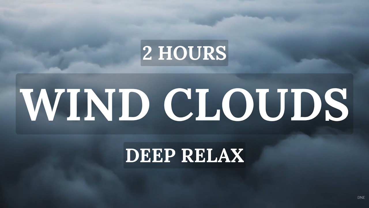 2 Hours White Noise Wind 💨 Calm Nature Ambience for Relaxation & Focus | DNE
