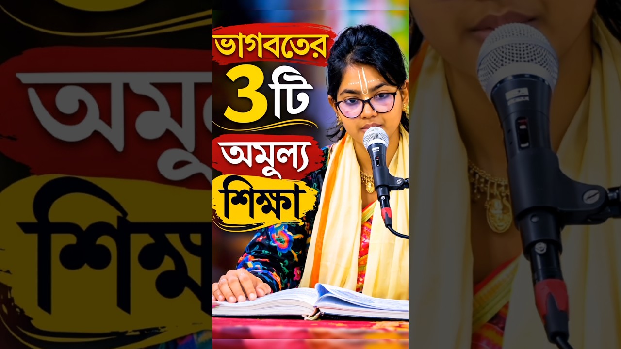 ভাগবতের ৩টি অমূল্য শিক্ষা জানেন? #krishnakatha #adrita #bhagavatkatha #হরিনাম #sanatan_kirtan