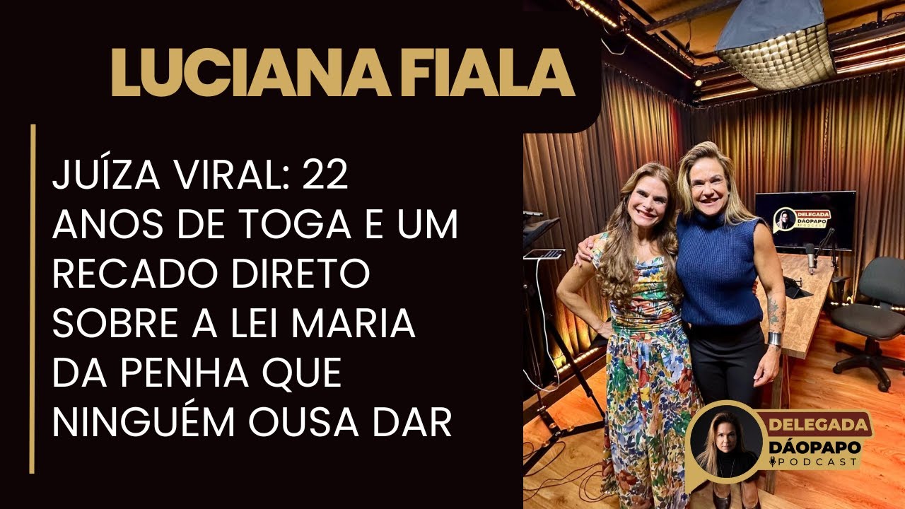 Juíza viral: 22 anos de toga e um recado direto sobre a Lei Maria da Penha que ninguém ousa dar