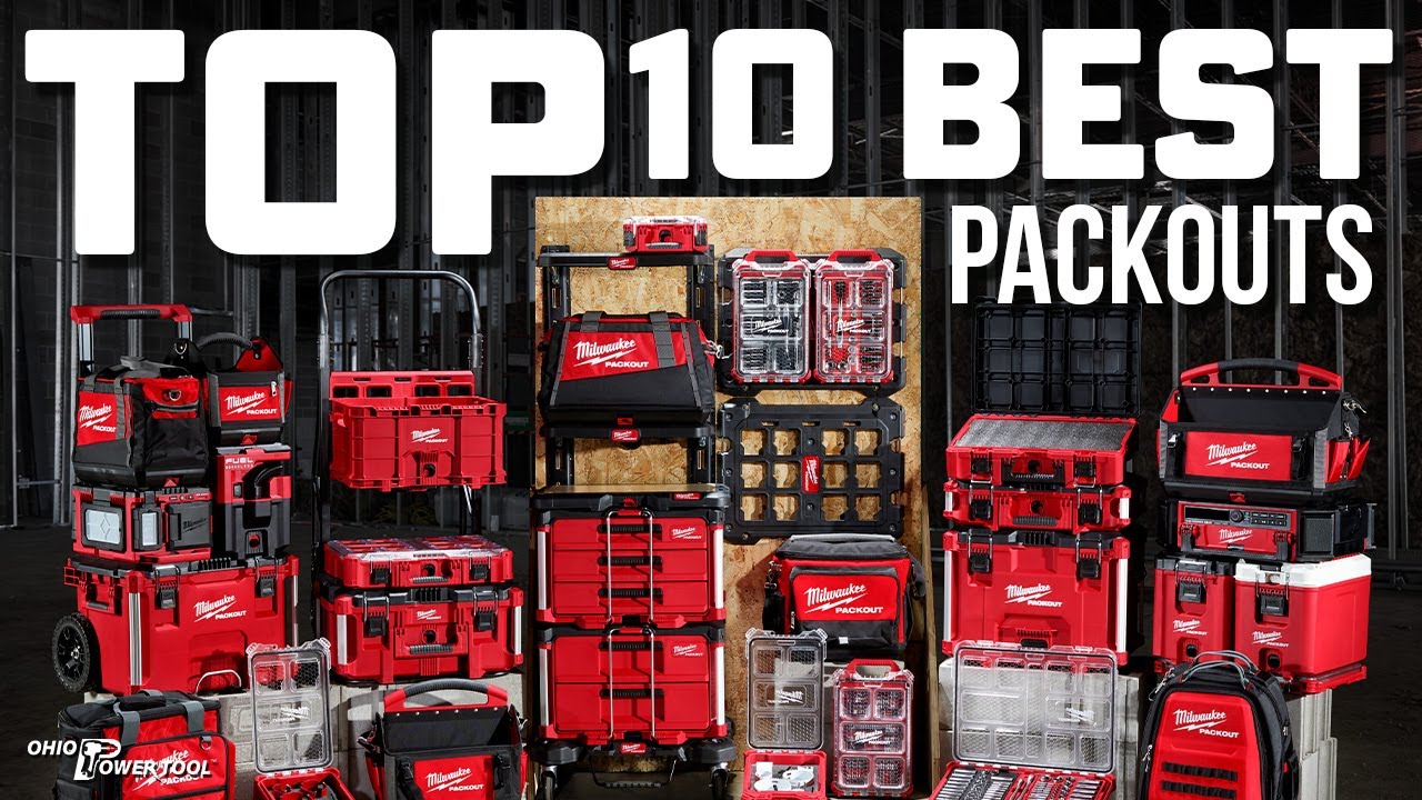 Десять лучших аксессуаров Milwaukee PACKOUT — ящики для инструментов, комоды, шкафы и многое другое!