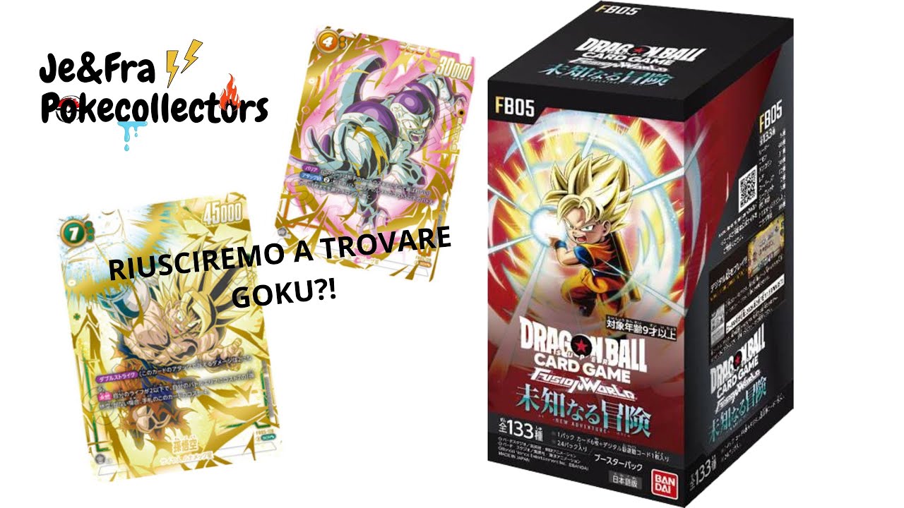 Spacchettiamo un box Jap di Fb05: Fusion World. Troveremo Goku God Rare?!