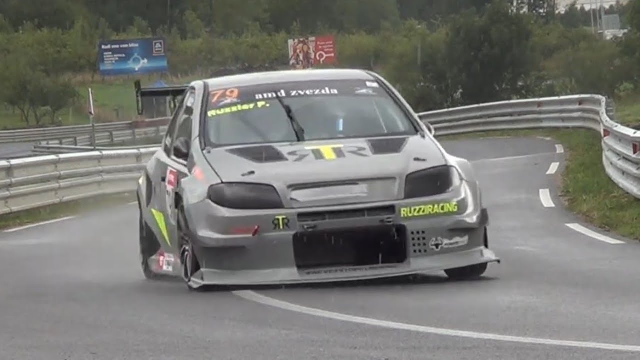 255Hp / 8500rpm Fiat Punto Kit Car | Patrick Ruzzier at Hill Climb Ilirska Bistrica 2022