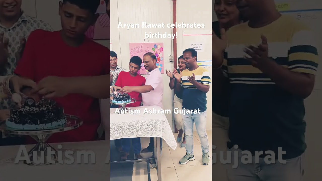 Aryan Rawat celebrating his birthday today with his family !