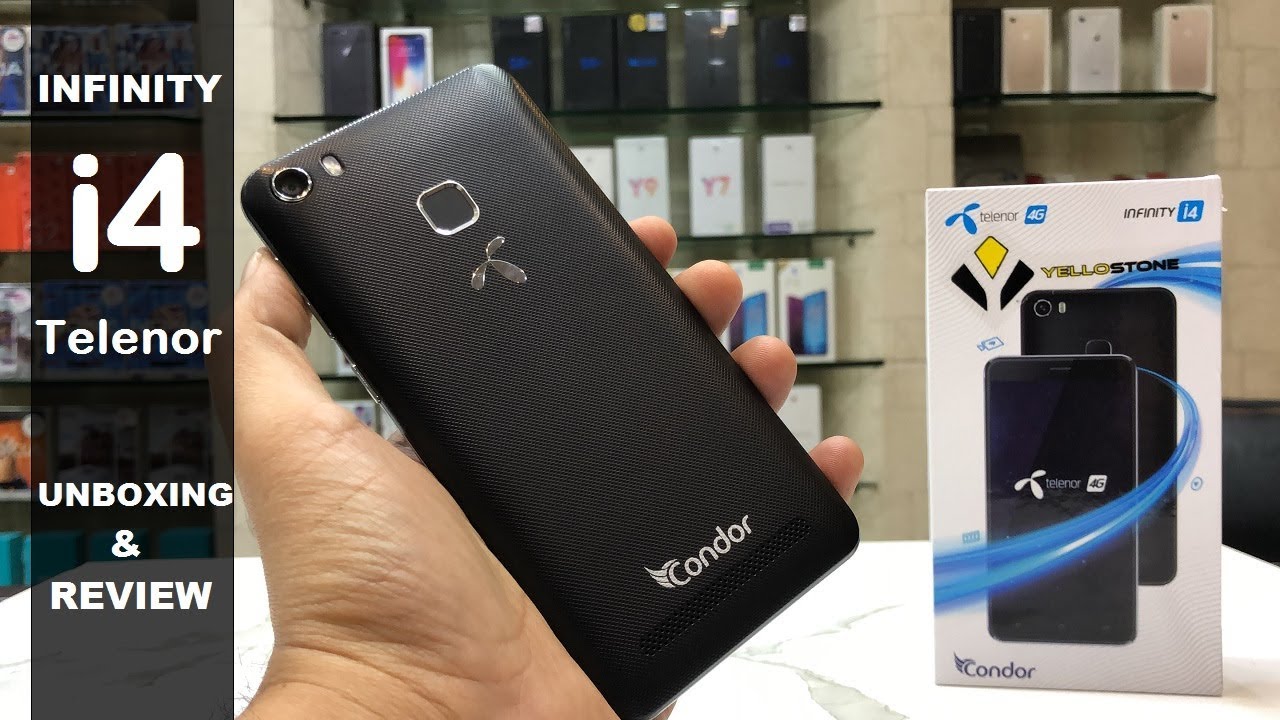 CONDOR INFINITY i4 TELENOR UNBOXING AND REVIEW