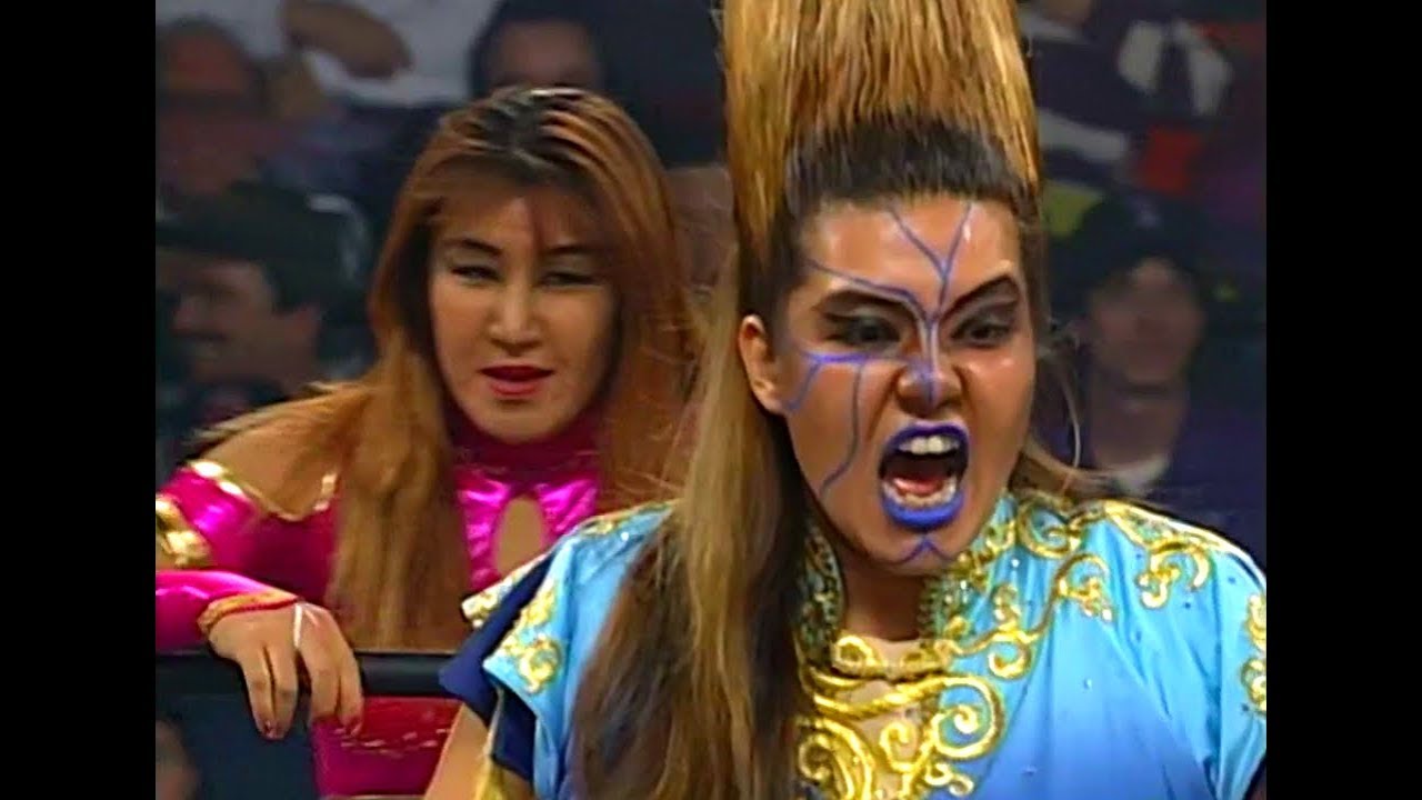(720pHD): WCW Nitro 11/27/95 - Bull Nakano & Akira Hokuto vs. Cutie Suzuki & Mayumi Ozaki