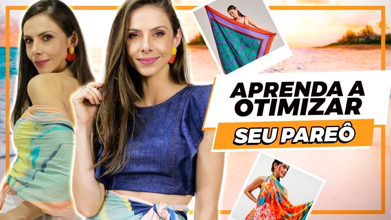 DIY: Ideias de AMARRAÇÃO para o seu PAREÔ (saída de praia)