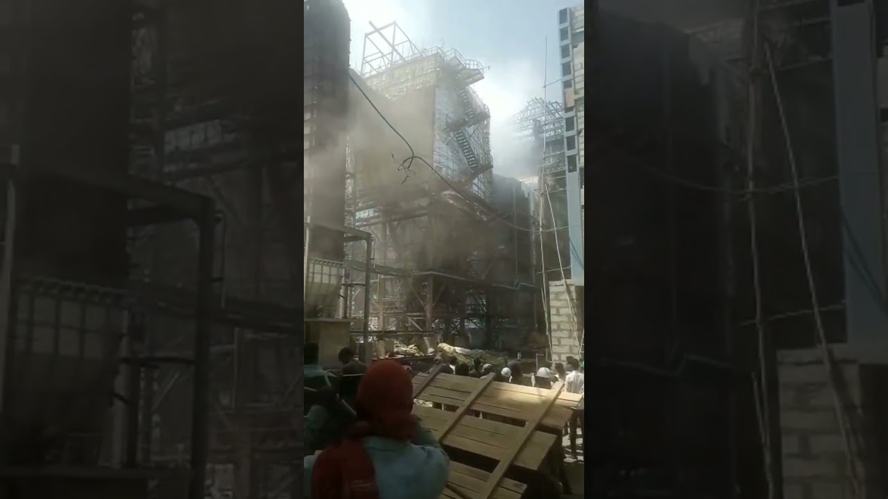 Boiler ESP Blast 3 workers Injured #Boiler #powerplant #Accident #blast