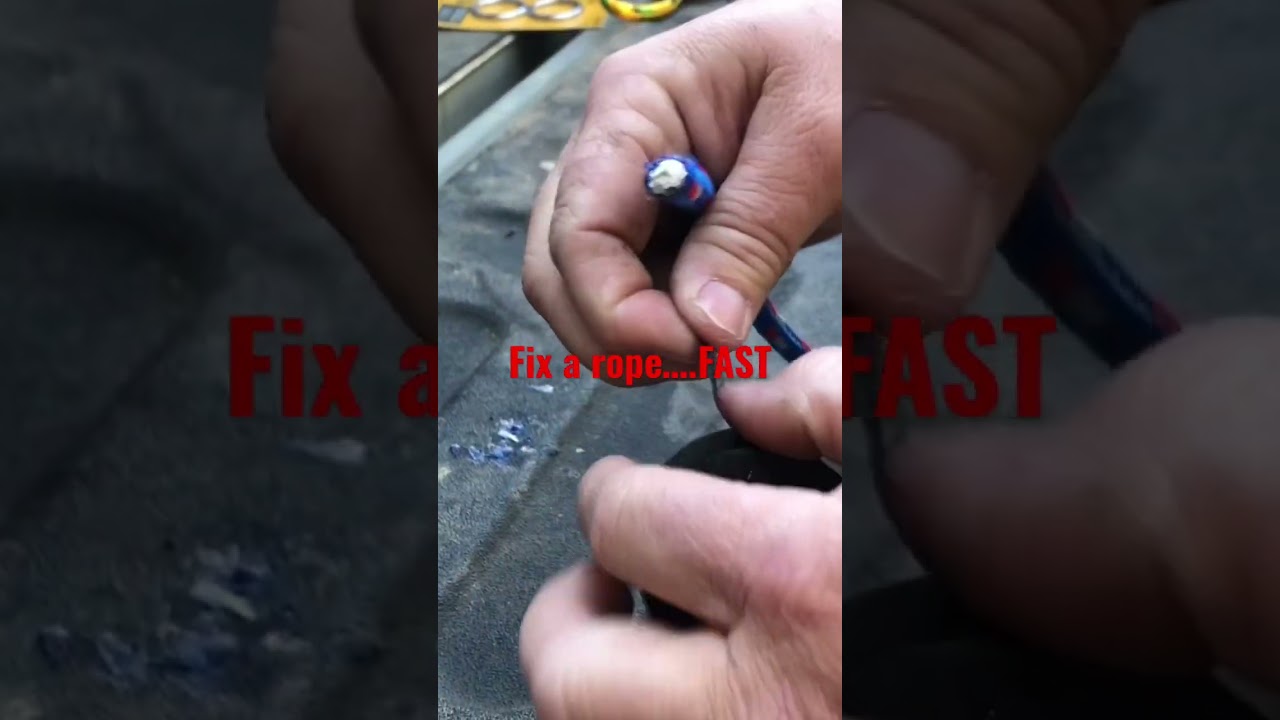 Fix a Rope FRAZZLE&hellip;&hellip;.         FAST.         #trending #shorts #skills #rope