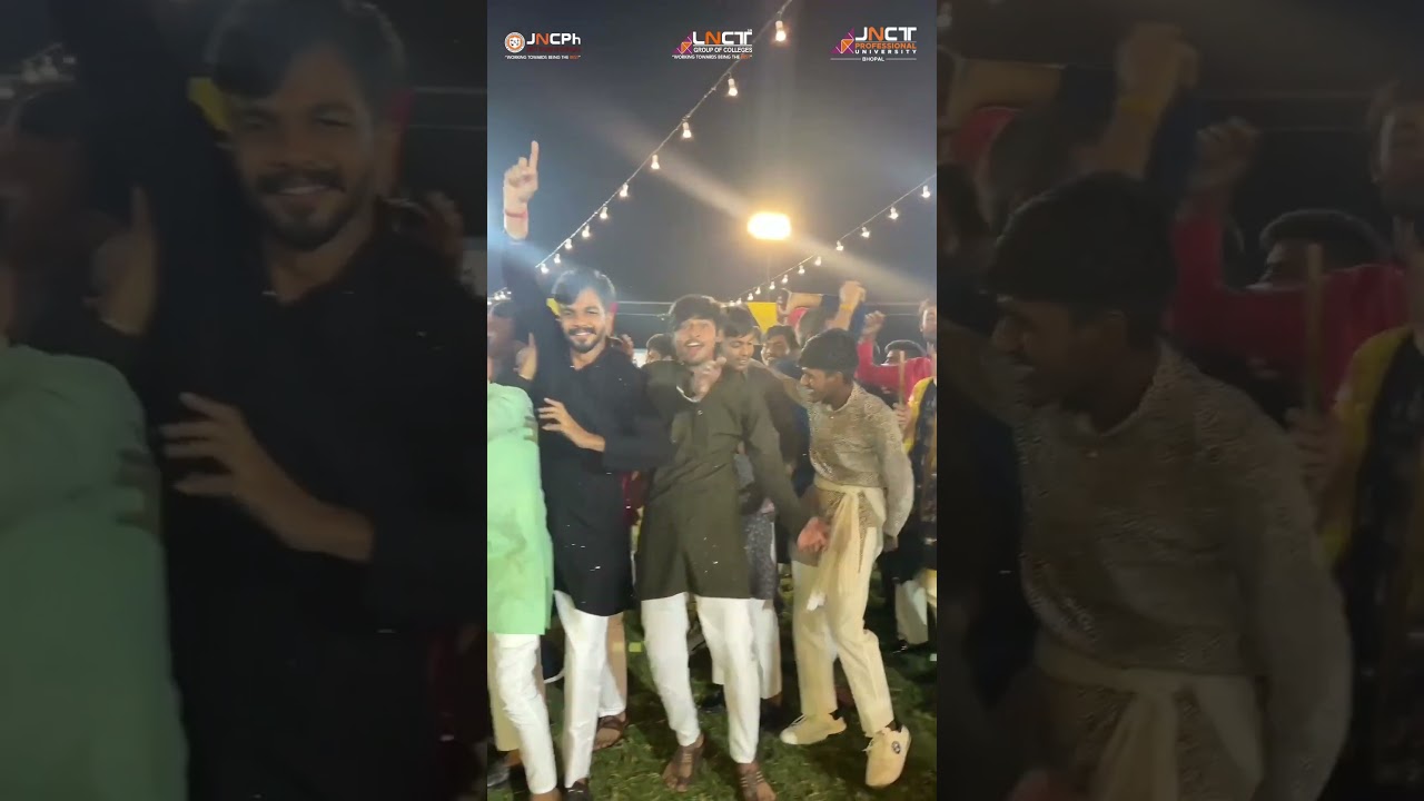 JNCT Professional University Bhopal: Garba Night 2024 Recap JNCT Professional University