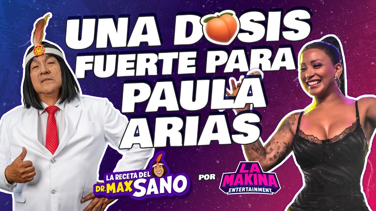 PAULA ARIAS prueba las “recetas” del DR. MAX SANO 🤪 | LA MAKINA