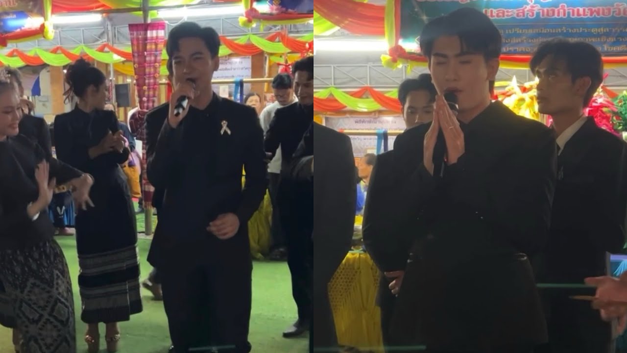 อนุโมทนาสาธุ!! พระ-นาง ระเบียบวาทะศิลป์ ร้องลำถวายพระธาตุกู่จาน ยโสธร 