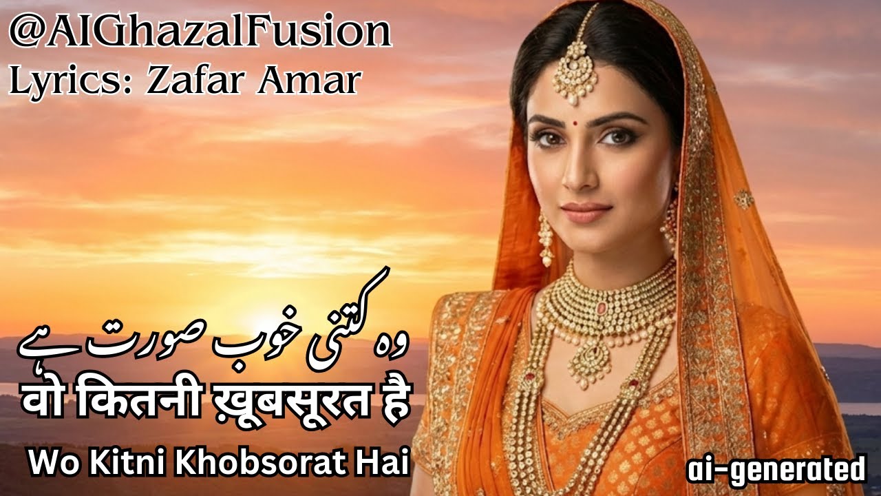 Wo Kitni Khubsorat Hai – Heartfelt Urdu Ghazal | Soulful Love Song | Acoustic Beauty