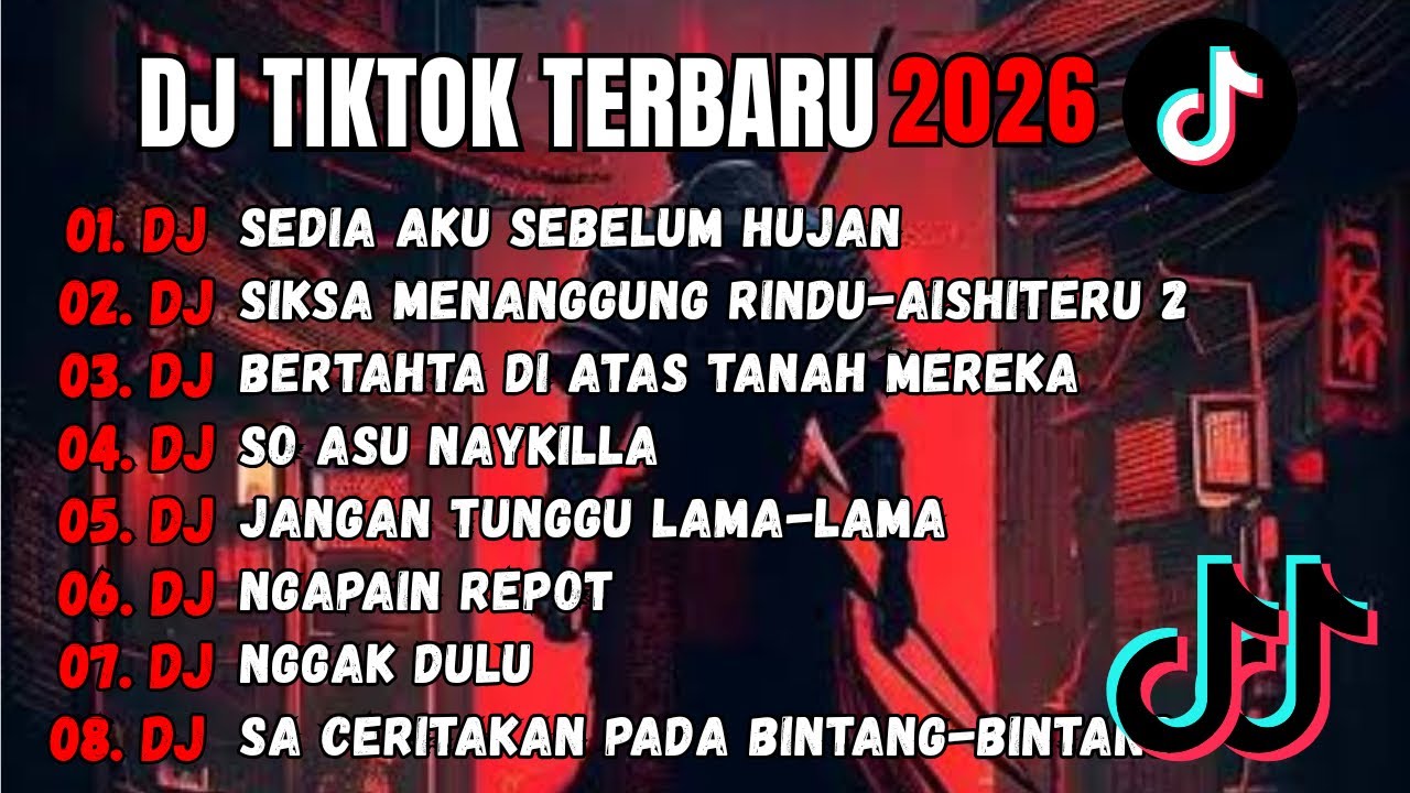 DJ TIKTOK TERBARU🔥 🎵SEDIA AKU SEBELUM HUJAN_AISHITERU 2_JAUH KO PERGI‼️