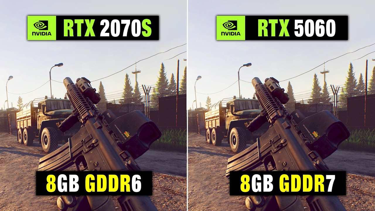 RTX 2070 Super vs RTX 5060 : DLSS 4.5 Performance Test | Nvidia 595.79 Drivers