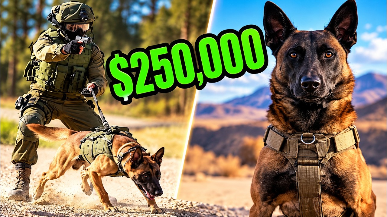 This is What a $250,000 Elite Protection Dog Looks like!