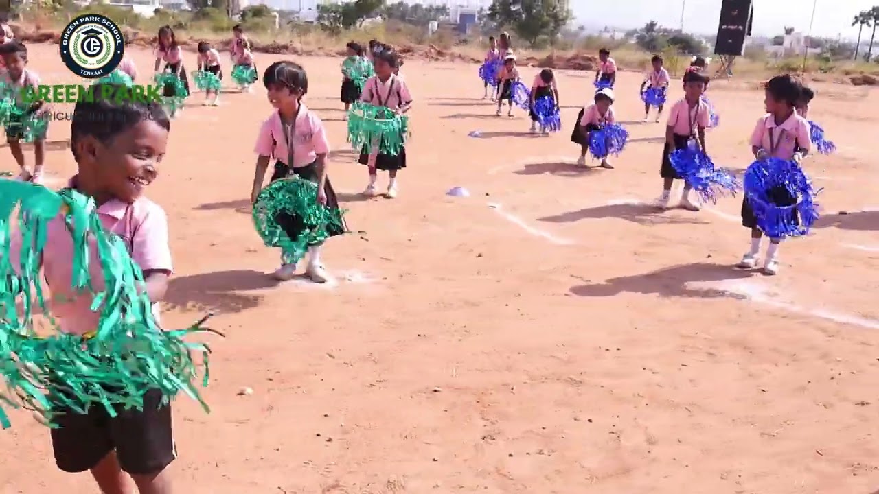 Green Park School's Spectacular Sports Day in Tenkasi