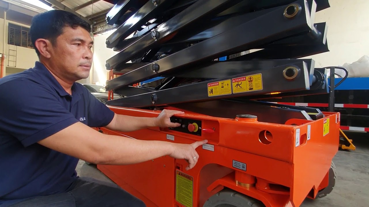 Dingli Scissor Lift Operation and maintenance overview