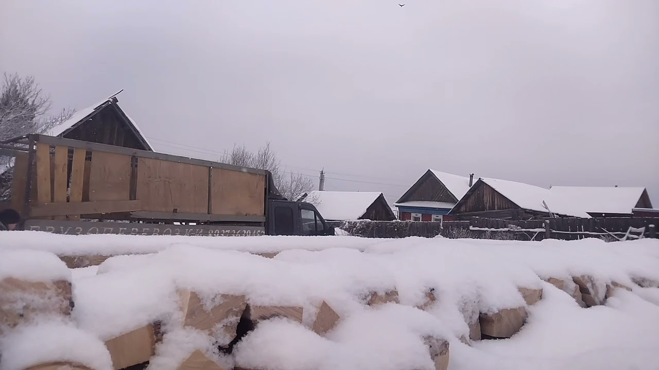 Везу дрова в Баймак
